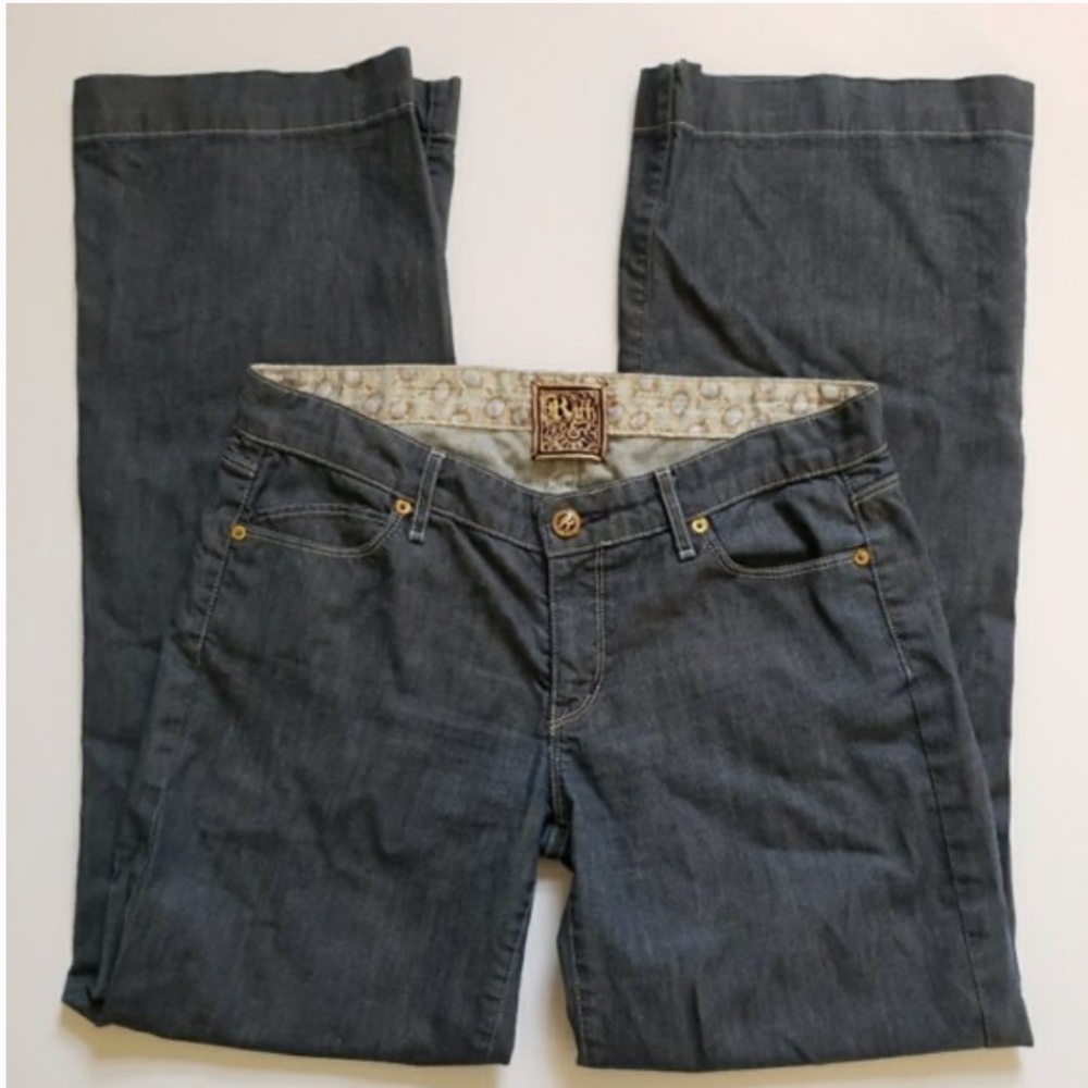 Rich & Skinny Jeans 29 Straight Leg Mid Rise